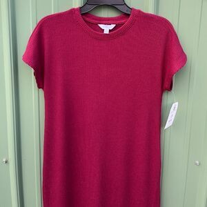 Women’s Ribbed Lightweight Comfy Maxi Dress Size XS